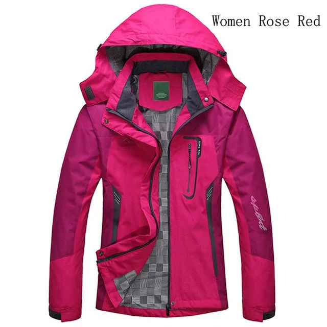 2018 Spring Autumn Winter Women Jacket Single thick outwear Jackets Hooded Wind waterproof Female Coat parkas Clothing