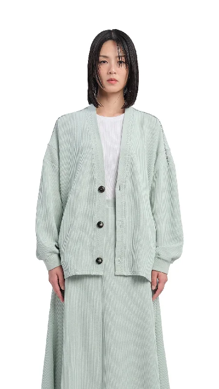 Oversized Cut Sewn Cardigan