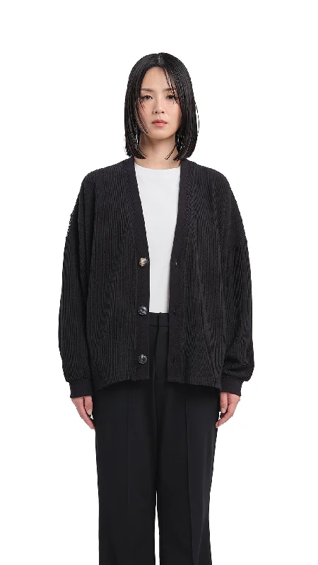 Oversized Cut Sewn Cardigan