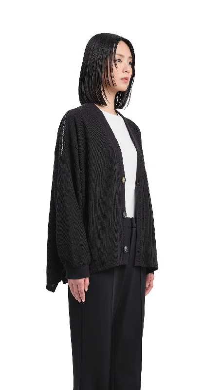 Oversized Cut Sewn Cardigan