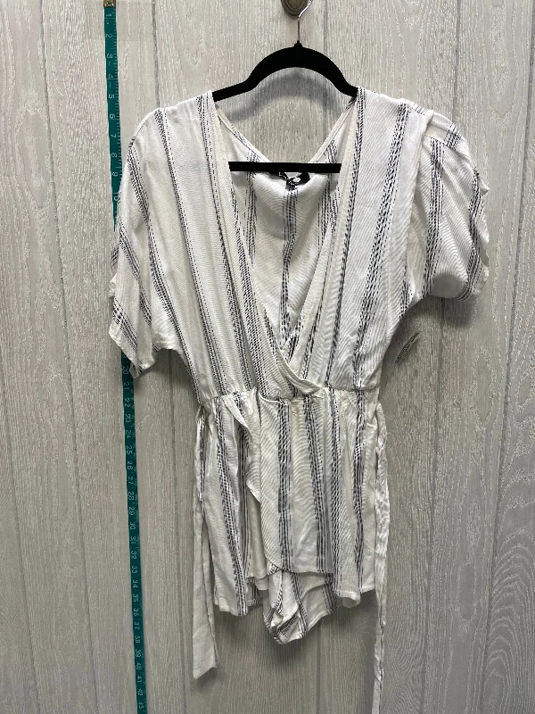 Cream & Grey Romper Lulu, Size S