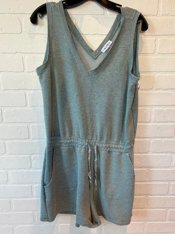 Green Romper Calvin Klein, Size M