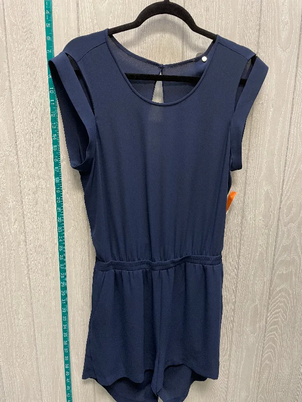 Navy Romper Bcbgmaxazria O, Size M