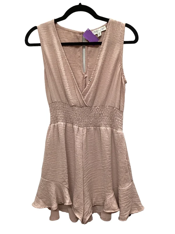 Pink Romper She + Sky, Size M