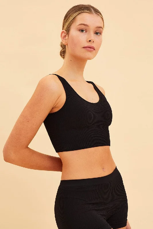 black-seamless-tank-top-scoop-neck-rib-crop-bwl5078-84nb