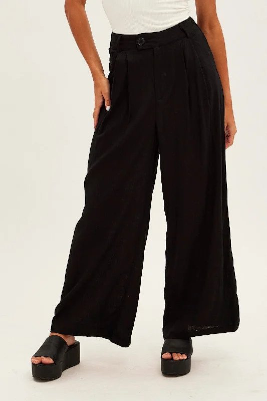 black-wide-leg-pants-high-rise-linen-blend-bt1134a-34pb