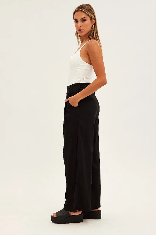 black-wide-leg-pants-high-rise-linen-blend-bt1134a-34pb