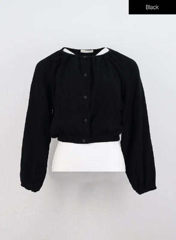 buttoned-shirred-blouse-oo331