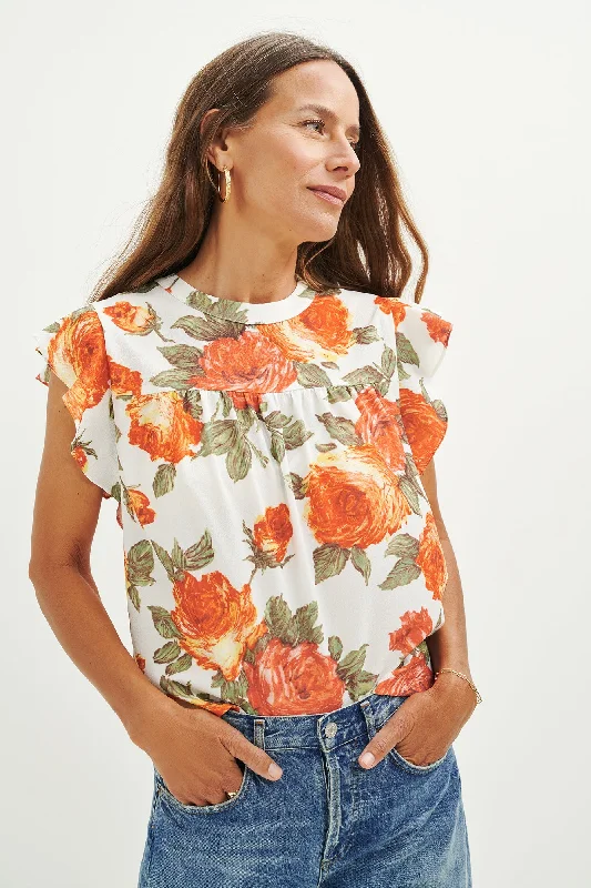 Calla Upcycled Blouse - Seville Floral - ReAmour