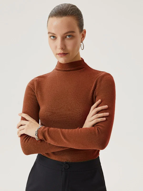 eco-mousse®-thermal-ruched-sides-tuckable-mockneck-top