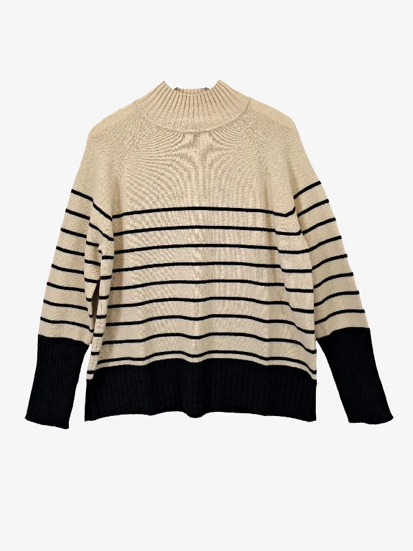 French Connection Essential Knit Striped Jumper Size M