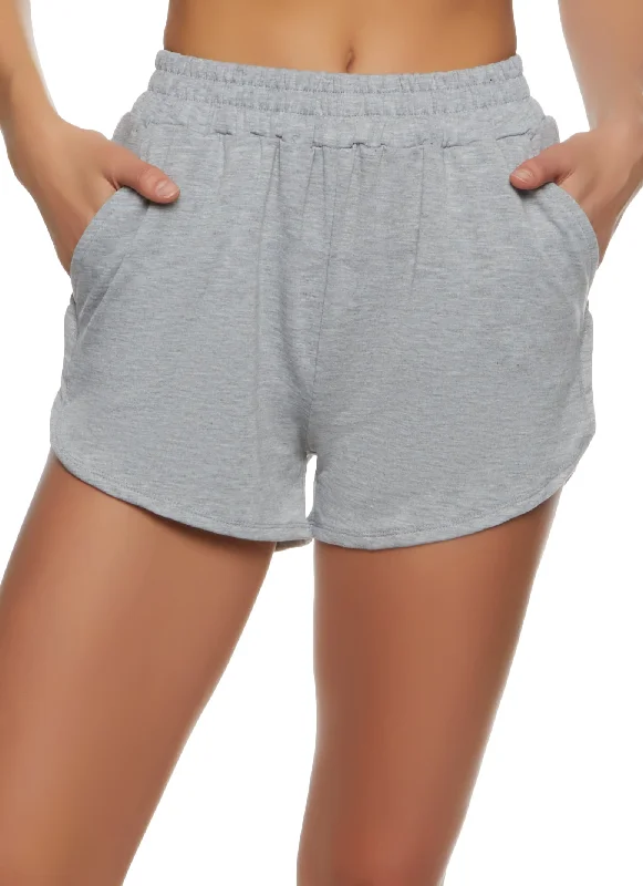 Basic French Terry Dolphin Shorts