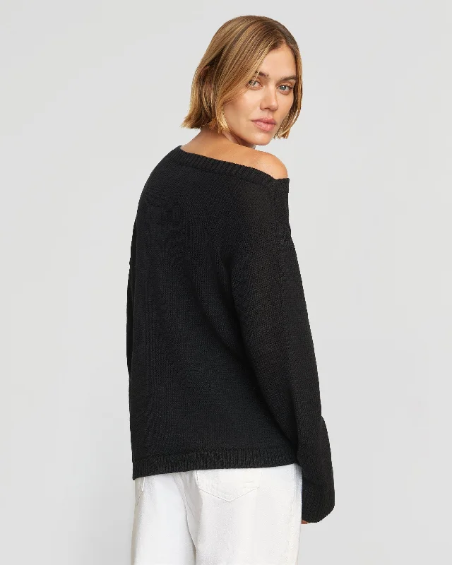 issa-lightweight-off-shoulder-sweater-black