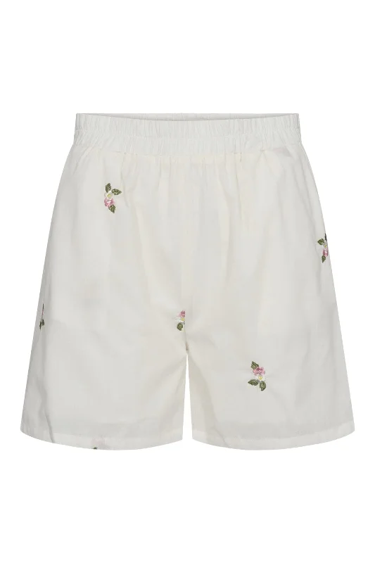 Liberte - Rillo-Shorts - White