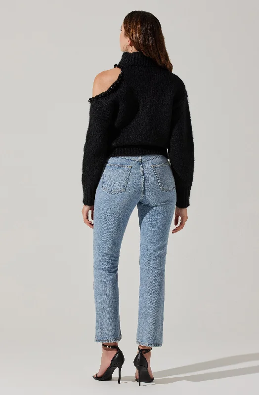 lynn-embellished-cold-shoulder-turtleneck-sweater