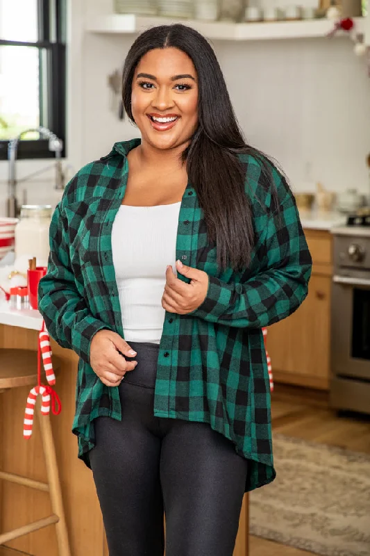 northern-sky-green-buffalo-plaid-button-up-blouse