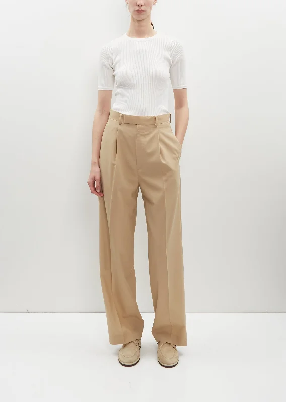 Super Fine Tropical Wool Slacks