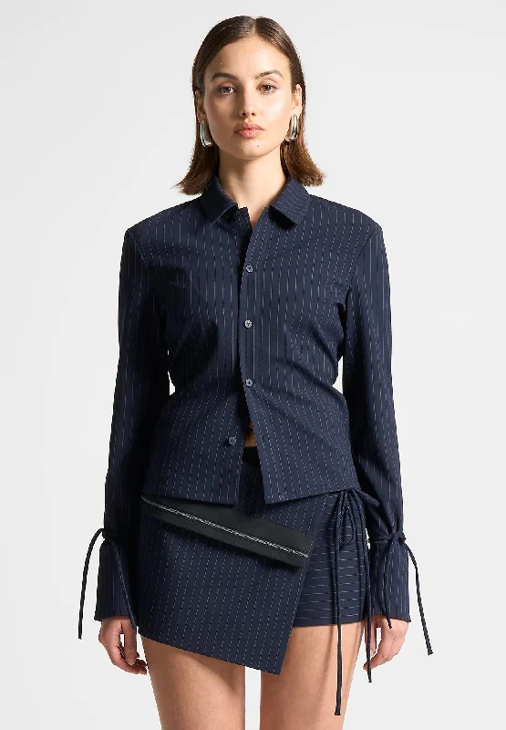 pinstripe-cinch-tailored-shirt-with-ties-navy