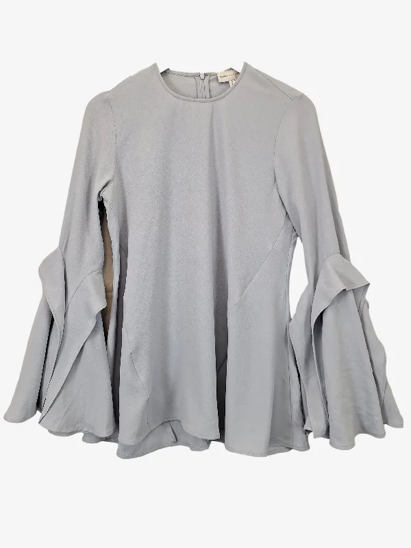 Rebecca Vallance Crew Neck Sky Evening Top Size 8