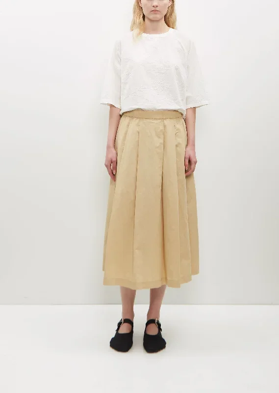 Bowling Skirt – Beige