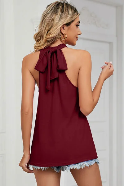 tied-grecian-neck-tank