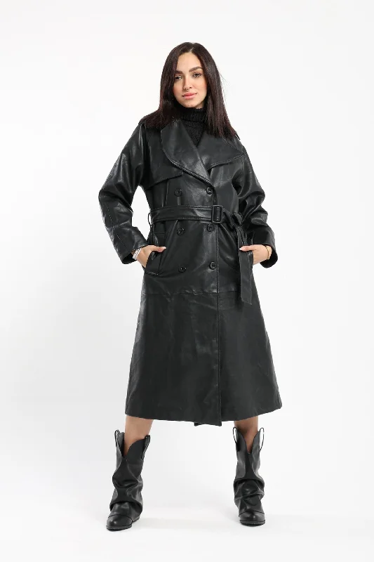 Trench Coat - Leather