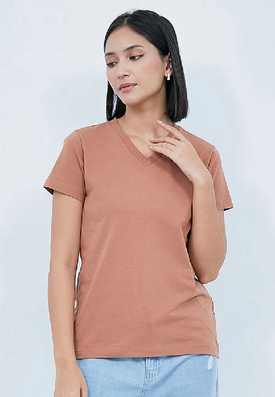 V-neck Basic T-shirt