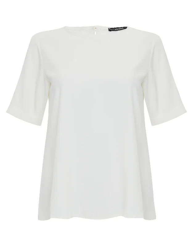 womens-white-short-roll-sleeve-regular-fit-ladies-t-shirt-blouse-tblk07629